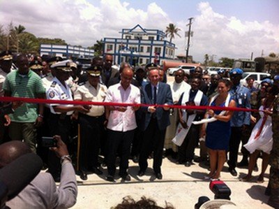  Inauguration de la Base maritime des Cayes