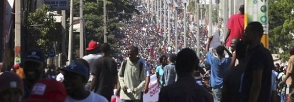  Haïti: encore des manifestations de rue contre Martelly