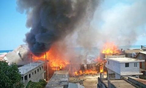 Jérémie : neuf maisons consumées par l’incendie