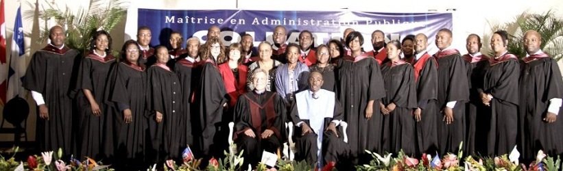  Graduation de 20 nouveaux cadres et fonctionnaires haïtiens diplômés au grade de maîtrise de l’ENAP du Québec