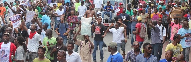  Haïti-manifestation : policiers et manifestants sont victimes