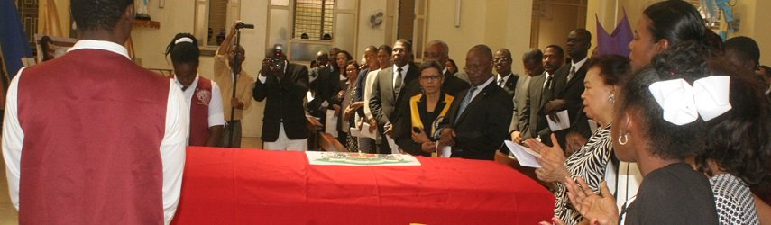 Haïti : funérailles de Pierre Richard Duchemin