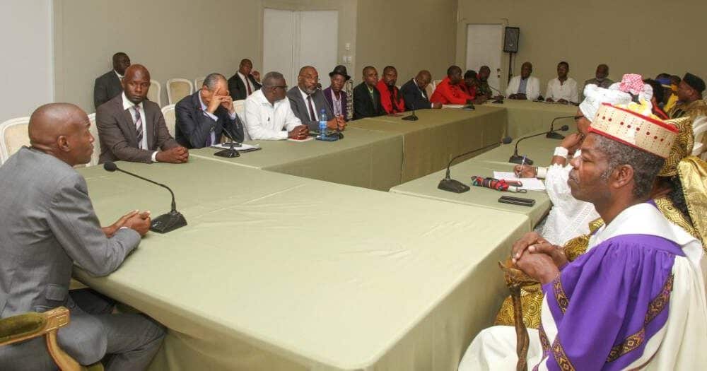  Haïti: le président de la République rencontre une deuxième délégation de vodouisants