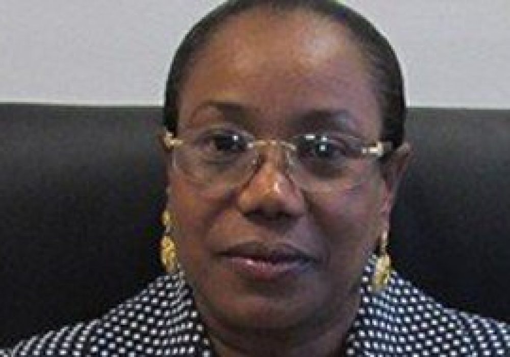 La présidente de la Commission communale de Port-au-Prince,Marie Joseph René